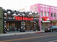 Red Balls Shop on Melrose Avenue. [picture Credit: LAtourist.com]