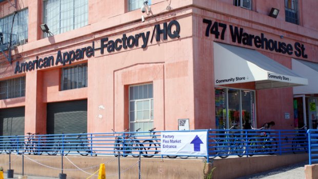 American Apparel Factory Flea Market