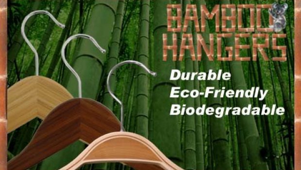 Bamboo Clothes Hangers