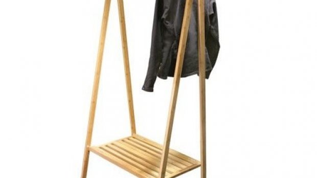 Bamboo Clothing Rack