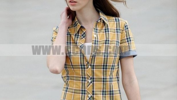 Cotton Short Sleeve Blouses