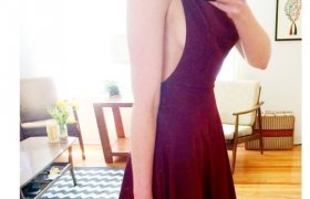 American Apparel Sleeveless Skater Dress