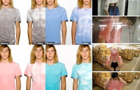 Hypercolor shirts American Apparel
